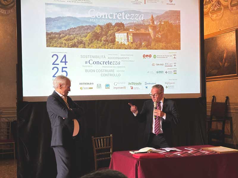 Geom. Silvio Cocco (presidente IIC), Ing. Alberto Braghieri (presidente Ordine Ingegneri Piacenza)